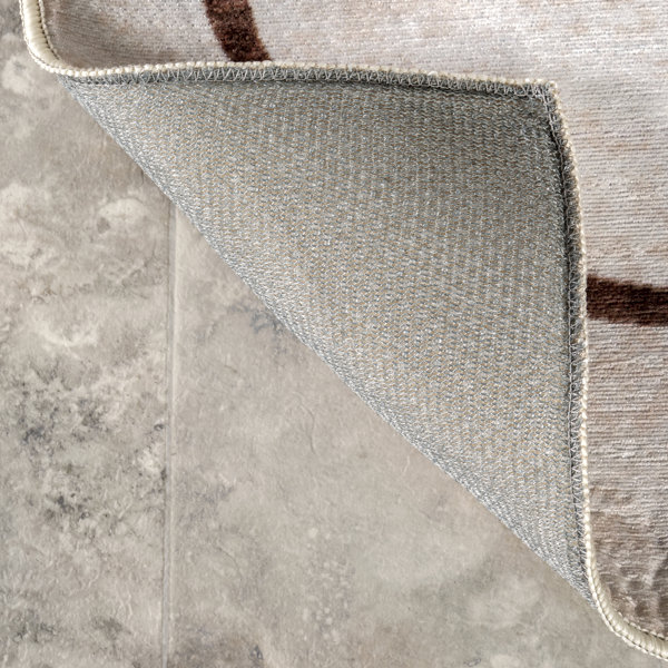 Orren Ellis Suvi Abstract Indoor/Outdoor Machine Washable Area Rug